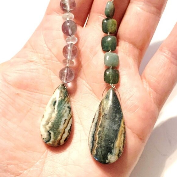 Ocean Jasper Keychains – Healing, Balance & Emotional Renewal - Picture 4 of 6